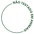 Não testado em animais